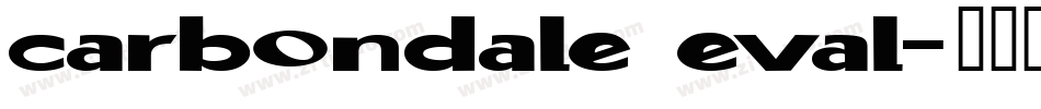 carbondale eval字体转换